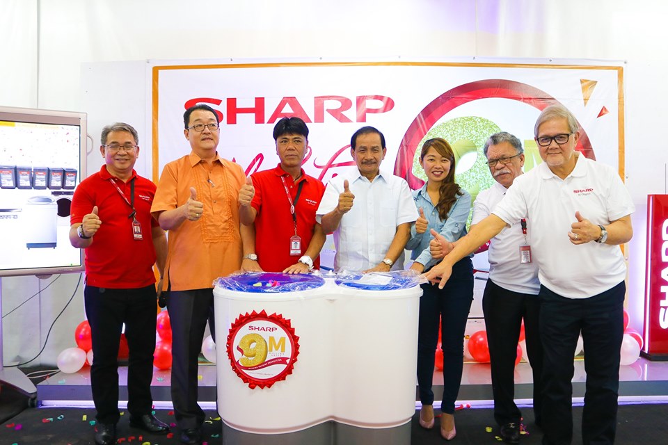 Sharp PH celebrates its 9 Millionth Washing Machine Production