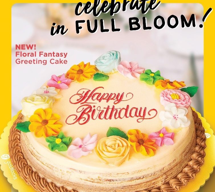 Introducing Goldilocks’ Floral Fantasy Cake!