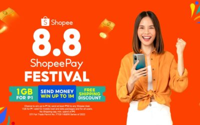 Three Easy Ways To Score Over ₱2M worth of prizes at the 8.8 ShopeePay Festival
