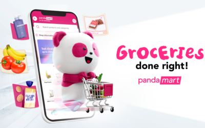 Grocery shopping done right with Pandamart!