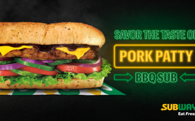Feel The Warmth This Holiday Season With Subway’s Pork Patty BBQ Sub