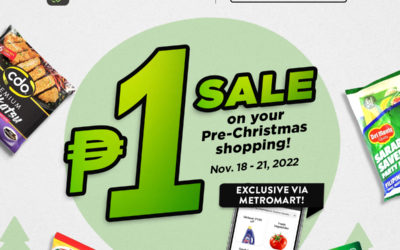 Start your early Noche Buena shopping with The Marketplace PISO SALE 