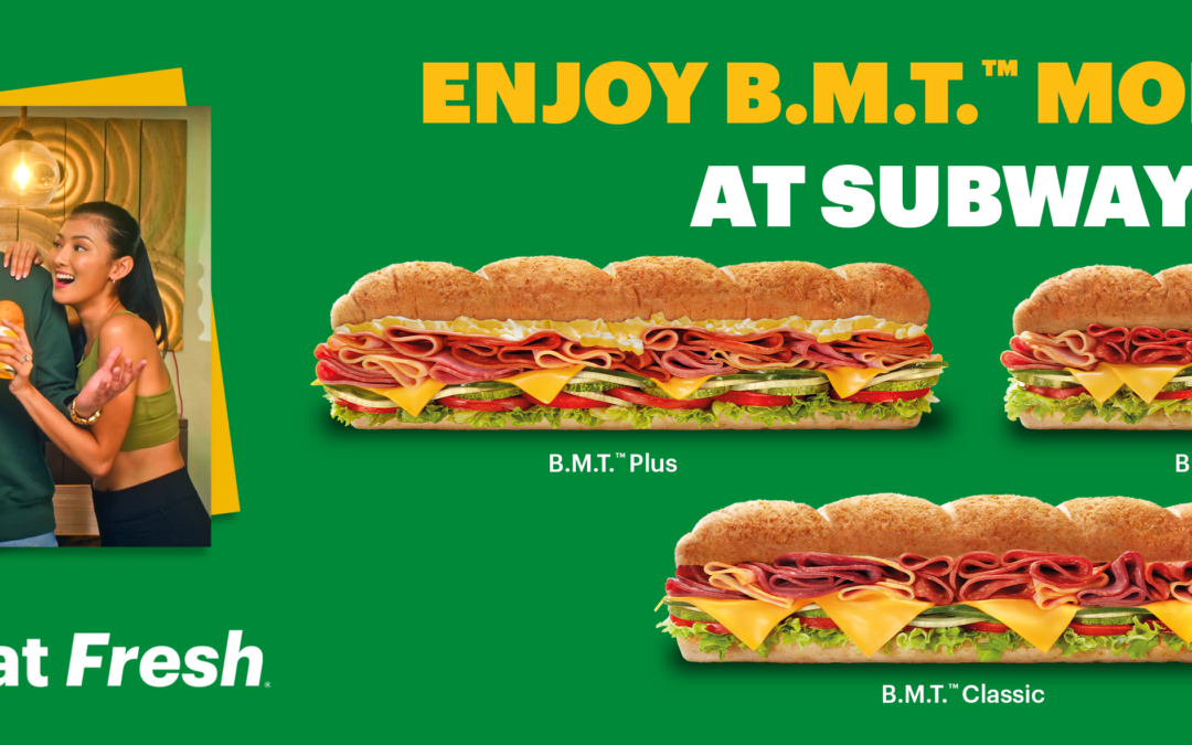 Subway gives Kimpoy the best of his B.M.T ™ Moments