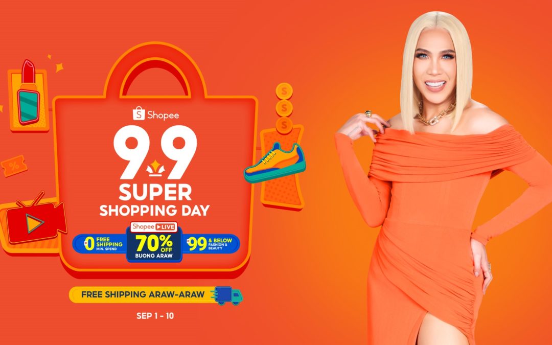 Shopee launches 9.9 Super Shopping Day with Vice Ganda as new Brand Ambassador, partners with the League of Provinces to digitize MSMEs