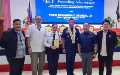 SM Supermalls’ Lady Security Guard Gilren Bajado honored for Exemplary act