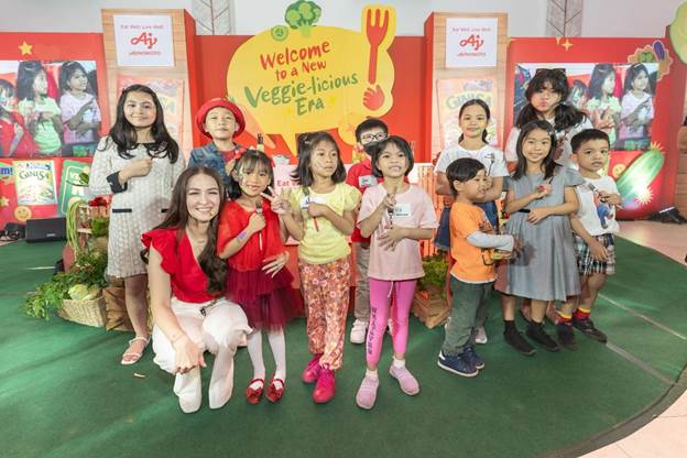 Aji-Ginisa leads the I Love Veggie-licious Movement with Marian Rivera and Zia to launch the New Era of Cooking