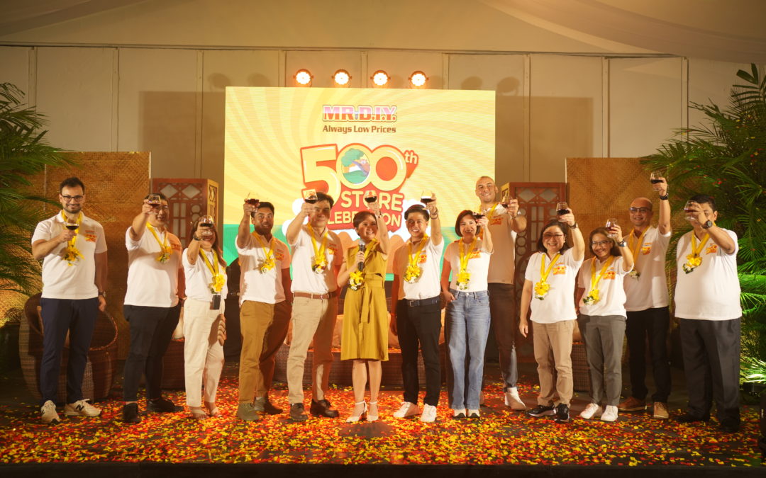 MR.DIY Philippines Marks 500th Store Milestone Event in Panglao, Bohol