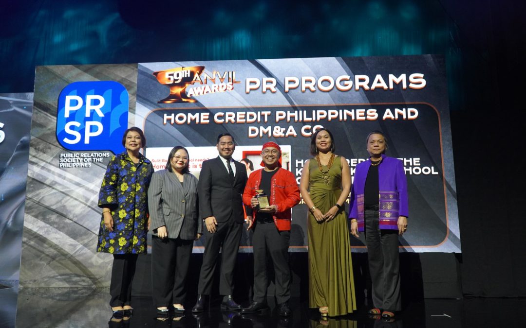 Home Credit Philippines’ Back-to-School Campaign Clinches Silver at 59th Anvil Awards