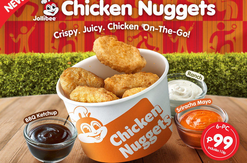 Three reasons to love the NEW Chicken On-The-Go,Jollibee Chicken Nuggets!