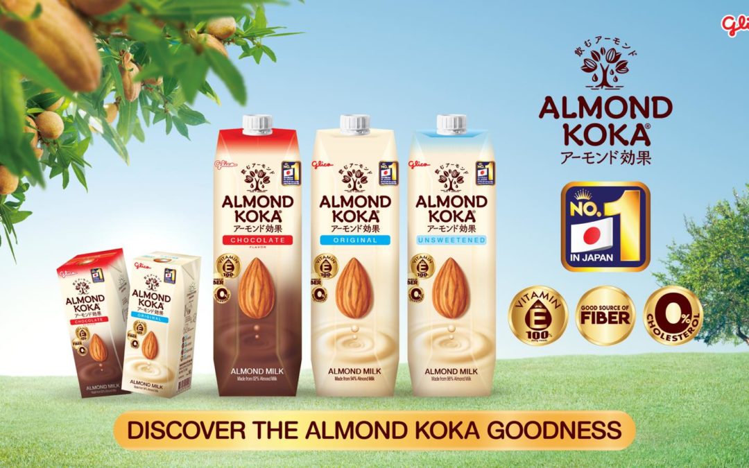 Glico brings Japan’s No.1 Almond Milk Goodness to PH