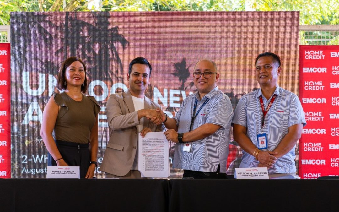 Home Credit Philippines partners with EMCOR to finance motorcycles for the first time