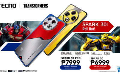 TECNO SPARK 30 Series Launches its TRANSFORMERS Edition for as low as P5,599