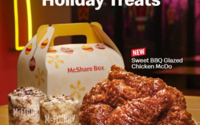 Indulge with McDonald’s NEW Holiday Treats,  Here for a Limited Time Only