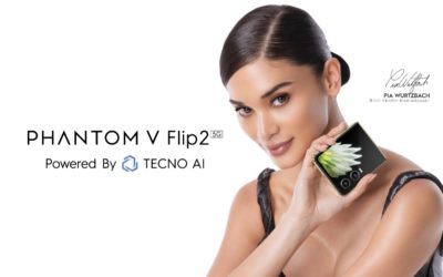 TECNO announced Pia Wurtzbach as the new brand ambassador for its latest PHANTOM V Flip 2 5G