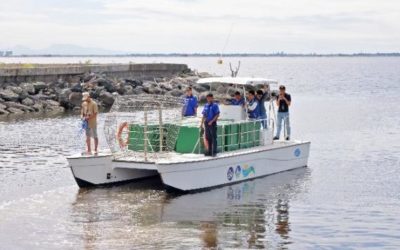 SM Prime and DENR bolster Manila Bay cleanup efforts with high-tech trash boat